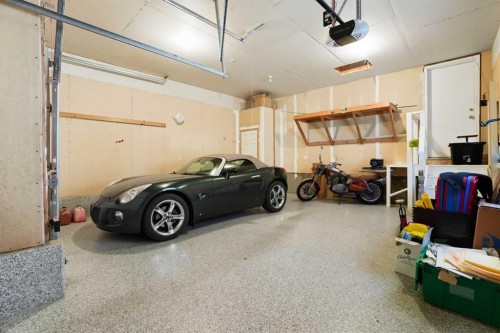 12 Bow Way, Cochrane, AB - Indoor Photo Showing Garage