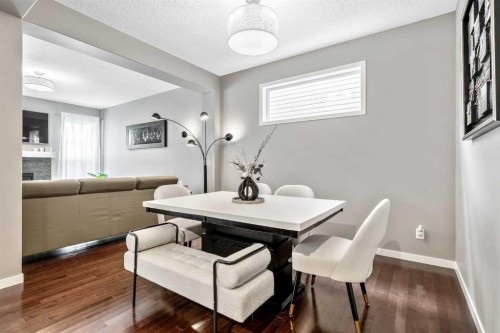 443 Skyview Shores Manor Ne, Calgary, AB - Indoor Photo Showing Dining Room