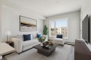 412-700 Shawnee Square Sw, Calgary, AB  - Indoor Photo Showing Living Room 