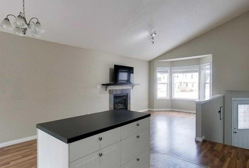 4155 15 Avenue, Edson, AB - Indoor With Fireplace