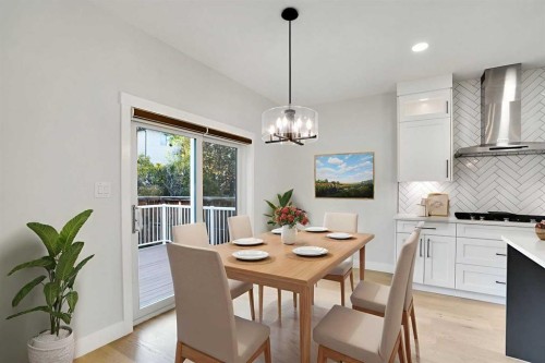 72 Panamount Manor Nw, Calgary, AB - Indoor Photo Showing Dining Room