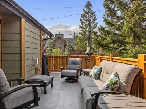 514 5Th Avenue, Canmore, AB - Outdoor With Deck Patio Veranda With Exterior