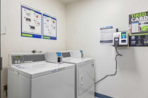 204-4455D Greenview Drive Ne, Calgary, AB - Indoor Photo Showing Laundry Room
