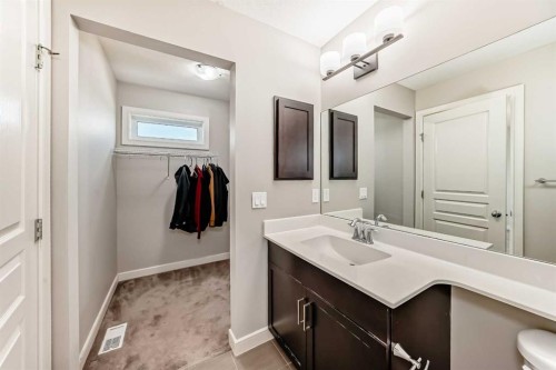 15 Evanscrest Way, Calgary, AB - Indoor Photo Showing Bathroom
