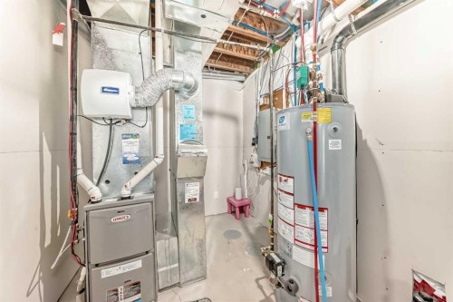 15 Evanscrest Way, Calgary, AB - Indoor Photo Showing Basement