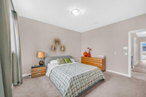 54 Redstone Mews Ne, Calgary, AB - Indoor Photo Showing Bedroom