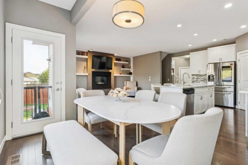 42 Chaparral Valley Place Se, Calgary, AB - Indoor Photo Showing Dining Room