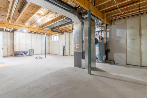 704 Mandalay Boulevard, Carstairs, AB - Indoor Photo Showing Basement