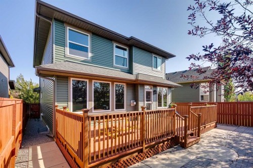 95 Evansdale Common Nw, Calgary, AB - Outdoor With Deck Patio Veranda With Exterior