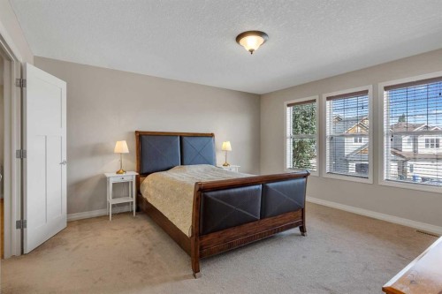 224 Panamount Point Nw, Calgary, AB - Indoor Photo Showing Bedroom