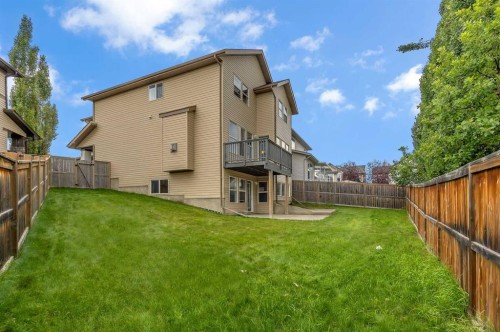 224 Panamount Point Nw, Calgary, AB - Outdoor With Backyard With Exterior