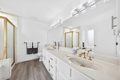 1360 Shawnee Road Sw, Calgary, AB - Indoor Photo Showing Bathroom