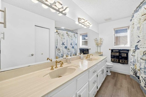 1360 Shawnee Road Sw, Calgary, AB - Indoor Photo Showing Bathroom