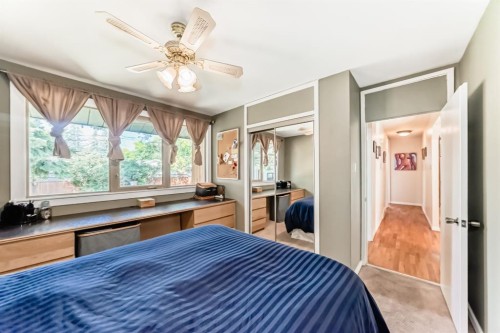2443 Fir Drive Se, Calgary, AB - Indoor Photo Showing Bedroom