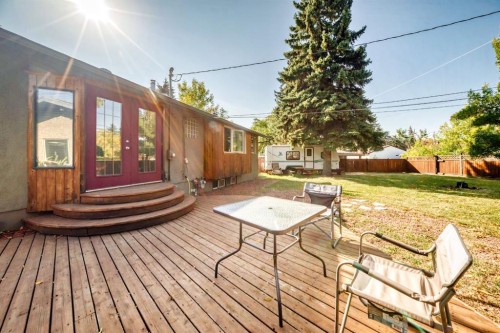 2443 Fir Drive Se, Calgary, AB - Outdoor With Deck Patio Veranda