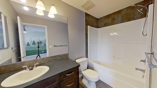 63 Elgin Meadows Park Se, Calgary, AB - Indoor Photo Showing Bathroom