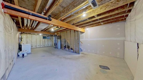 63 Elgin Meadows Park Se, Calgary, AB - Indoor Photo Showing Basement