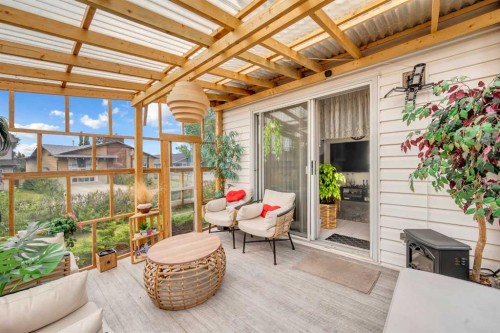 4 Fallingworth Bay Ne, Calgary, AB - Outdoor With Deck Patio Veranda With Exterior