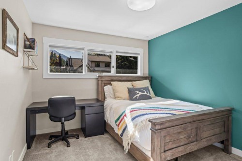 115 Spray Avenue, Banff, AB - Indoor Photo Showing Bedroom