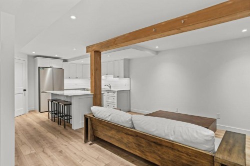 115 Spray Avenue, Banff, AB - Indoor Photo Showing Kitchen