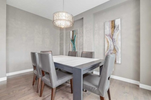 9 Walden Park Se, Calgary, AB - Indoor Photo Showing Dining Room