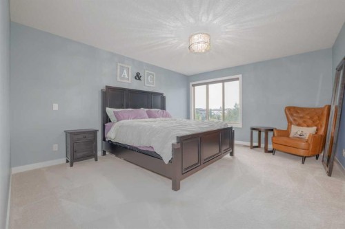 9 Walden Park Se, Calgary, AB - Indoor Photo Showing Bedroom