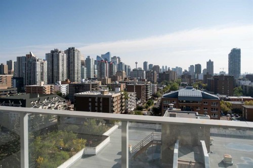 1010-1319 14 Avenue Sw, Calgary, AB - Outdoor With Balcony With View