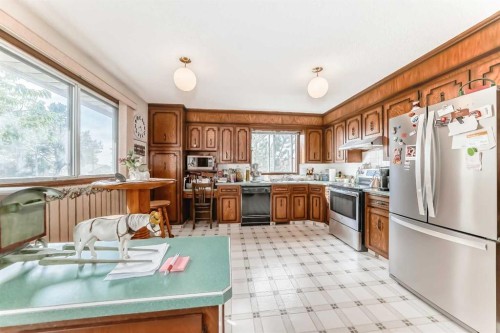108 Jensen Place Ne, Airdrie, AB - Indoor Photo Showing Kitchen
