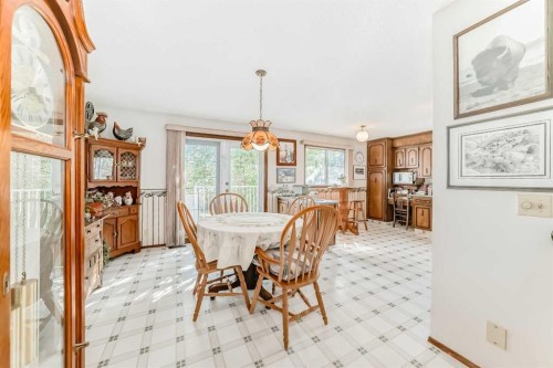 108 Jensen Place Ne, Airdrie, AB - Indoor Photo Showing Dining Room