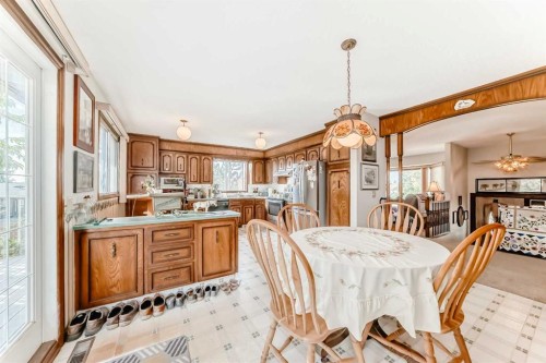 108 Jensen Place Ne, Airdrie, AB - Indoor Photo Showing Dining Room