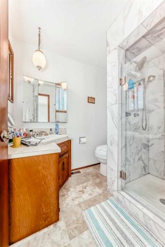 108 Jensen Place Ne, Airdrie, AB - Indoor Photo Showing Bathroom