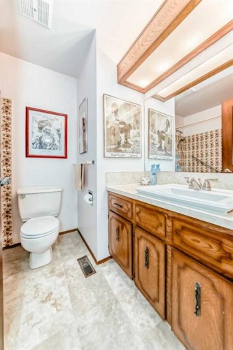 108 Jensen Place Ne, Airdrie, AB - Indoor Photo Showing Bathroom