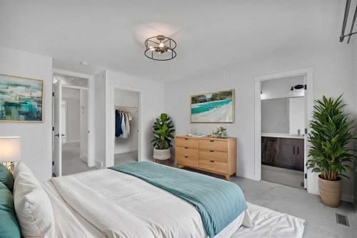 274 Howse Drive Ne, Calgary, AB - Indoor Photo Showing Bedroom