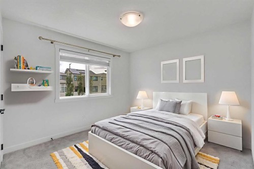 274 Howse Drive Ne, Calgary, AB - Indoor Photo Showing Bedroom