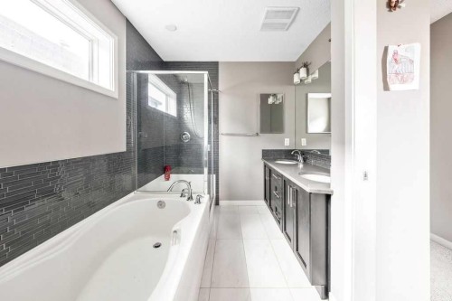 356 Auburn Crest Way Se, Calgary, AB - Indoor Photo Showing Bathroom