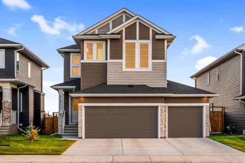 628 West Lakeview Drive, Chestermere, AB - Outdoor With Facade
