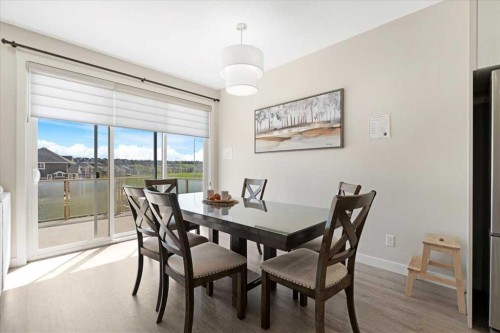 89 Sage Bluff Rise Nw, Calgary, AB - Indoor Photo Showing Dining Room
