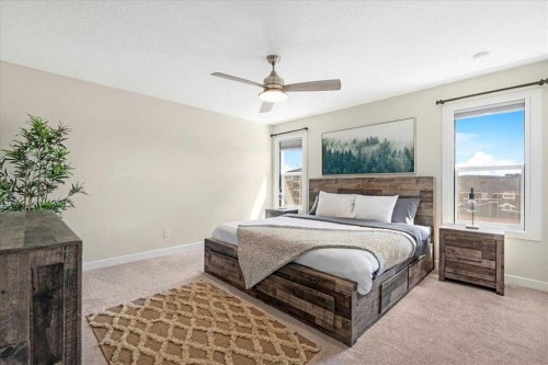 89 Sage Bluff Rise Nw, Calgary, AB - Indoor Photo Showing Bedroom