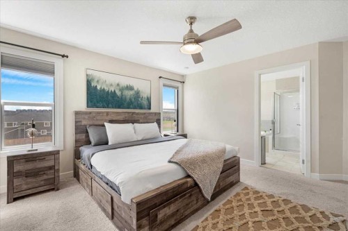 89 Sage Bluff Rise Nw, Calgary, AB - Indoor Photo Showing Bedroom