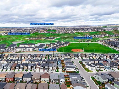 89 Sage Bluff Rise Nw, Calgary, AB - Outdoor With View