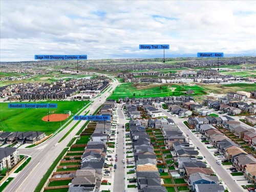 89 Sage Bluff Rise Nw, Calgary, AB - Outdoor With View