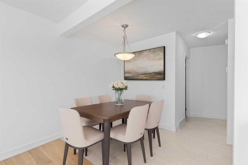 85 Panatella Villas Nw, Calgary, AB - Indoor Photo Showing Dining Room
