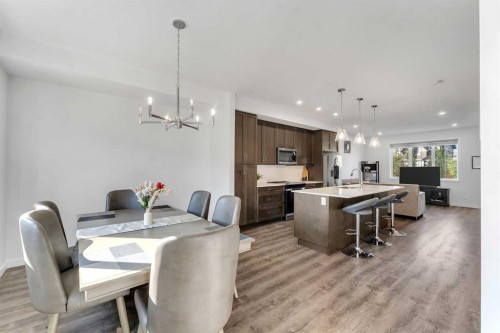 72 Creekside Boulevard Sw, Calgary, AB - Indoor Photo Showing Dining Room