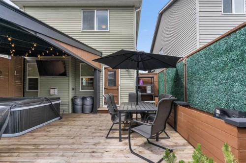 80 Legacy Crescent Se, Calgary, AB - Outdoor With Deck Patio Veranda With Exterior