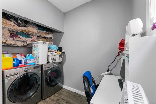 17 Saddlecrest Crescent Ne, Calgary, AB - Indoor Photo Showing Laundry Room