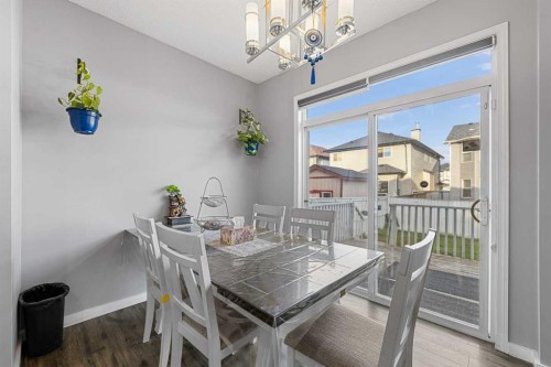 17 Saddlecrest Crescent Ne, Calgary, AB - Indoor Photo Showing Dining Room