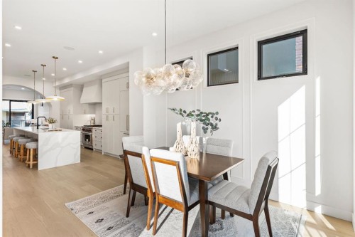 1904 48 Avenue Sw, Calgary, AB - Indoor Photo Showing Dining Room