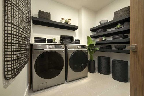 308-4180 Kovitz Avenue Nw, Calgary, AB - Indoor Photo Showing Laundry Room