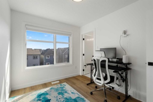 61-903 Mahogany Boulevard Se, Calgary, AB - Indoor Photo Showing Office