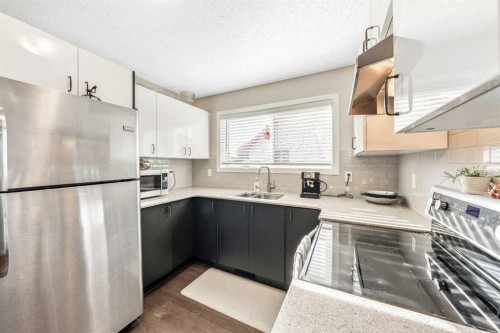 232 Whitlock Place Ne, Calgary, AB - Indoor Photo Showing Kitchen With Stainless Steel Kitchen With Double Sink
